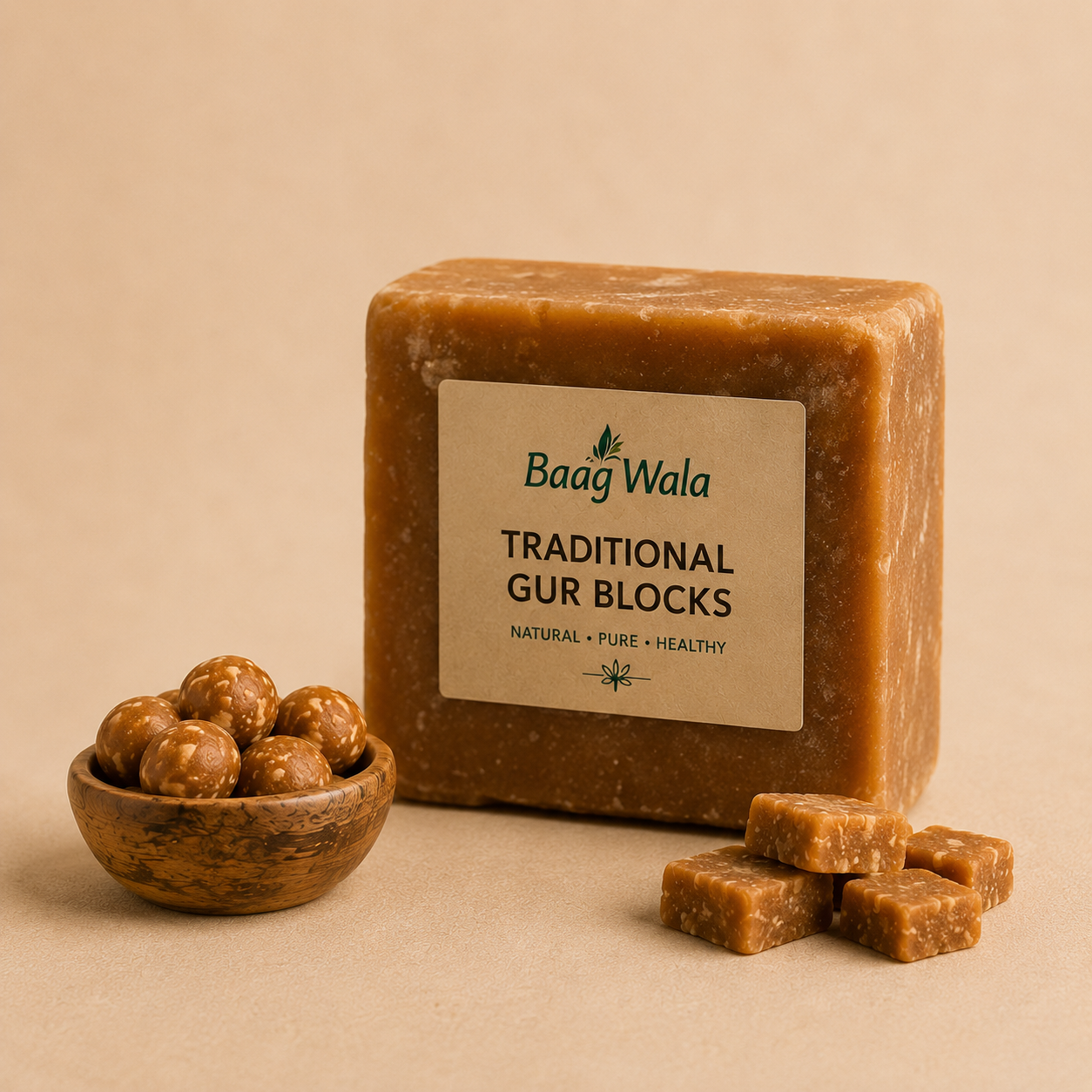 Natural Jaggery Cubes